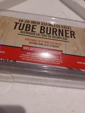 Expert Grill Replacement Tube Burner New Fits Most Grills Adjustable w/hardware 