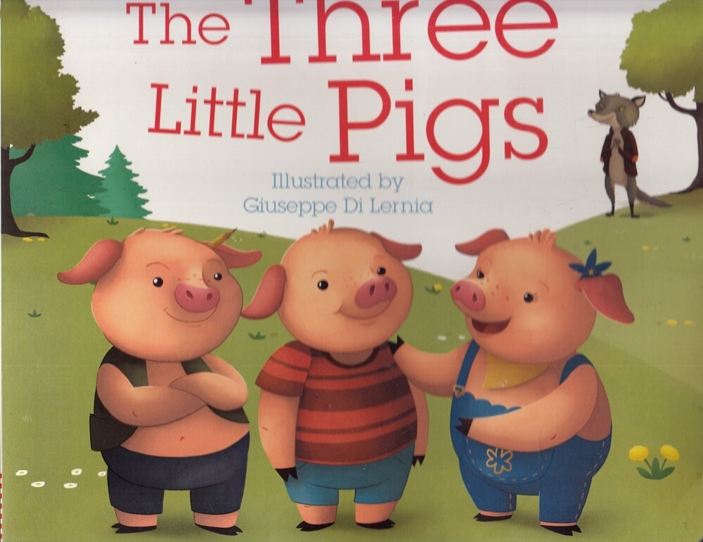The Three Little Pigs - DK - Acceptable - Board Book