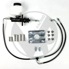 Wilwood Complete Brake Boost Removal Kit Black Lines Silver PlateFor Honda Acura