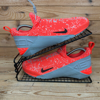 Nike Turnschuhe Damengröße UK 6 React Metcon purpurgrau Crossfit Hyrox Schuhe