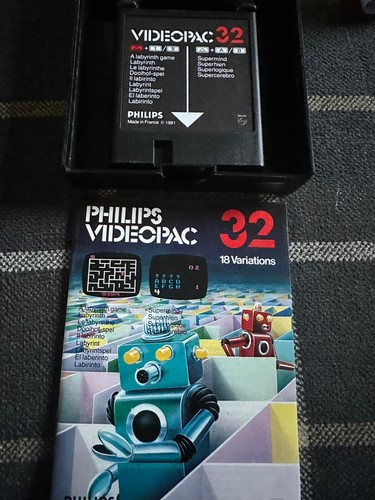 Philips Videopac 32 (Philips Videopac G7000 1982) With Box - Afbeelding 2 van 2
