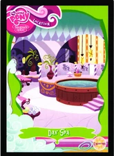 My Little Pony Friendship in Magic Location Card Day Spa #81 of 84