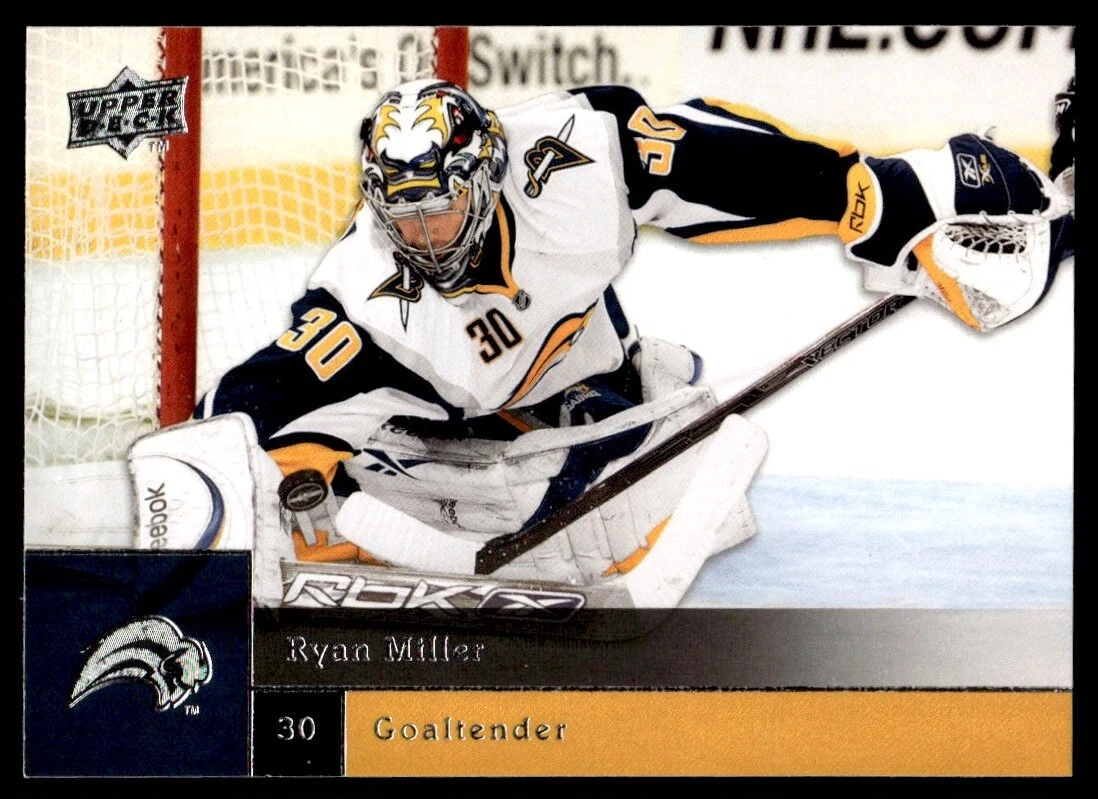 Ryan Miller trading card