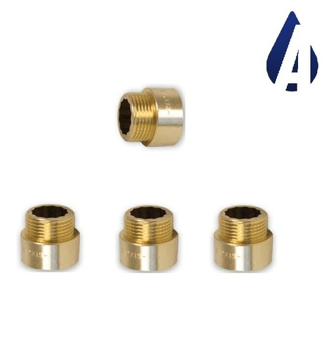 Hahnverlängerung 1/2 Zoll 70mm Messing - Verlängerung Für Wasserhähne