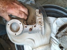 MOTO EPOCA BIANCHI AQUILOTTO CARTER MOTORE  - "M 2140" - USATO DELL'EPOCA