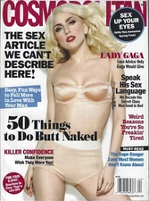 Lady Gaga Cosmopolitan Magazine April 2010 💲