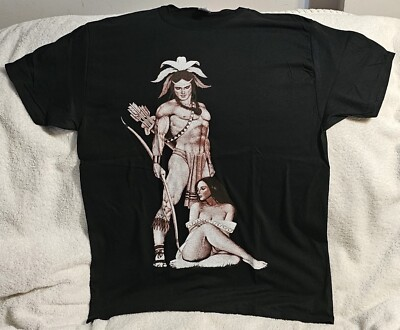 #ad AZTEC WARRIOR BOW ARROW SEXY LADY WOMAN MEXICO T SHIRT $11.27