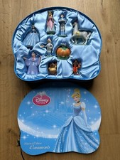 Disney Limited Edition Cinderella 9 Ceramic Figurines Box Set Rare Collectible 