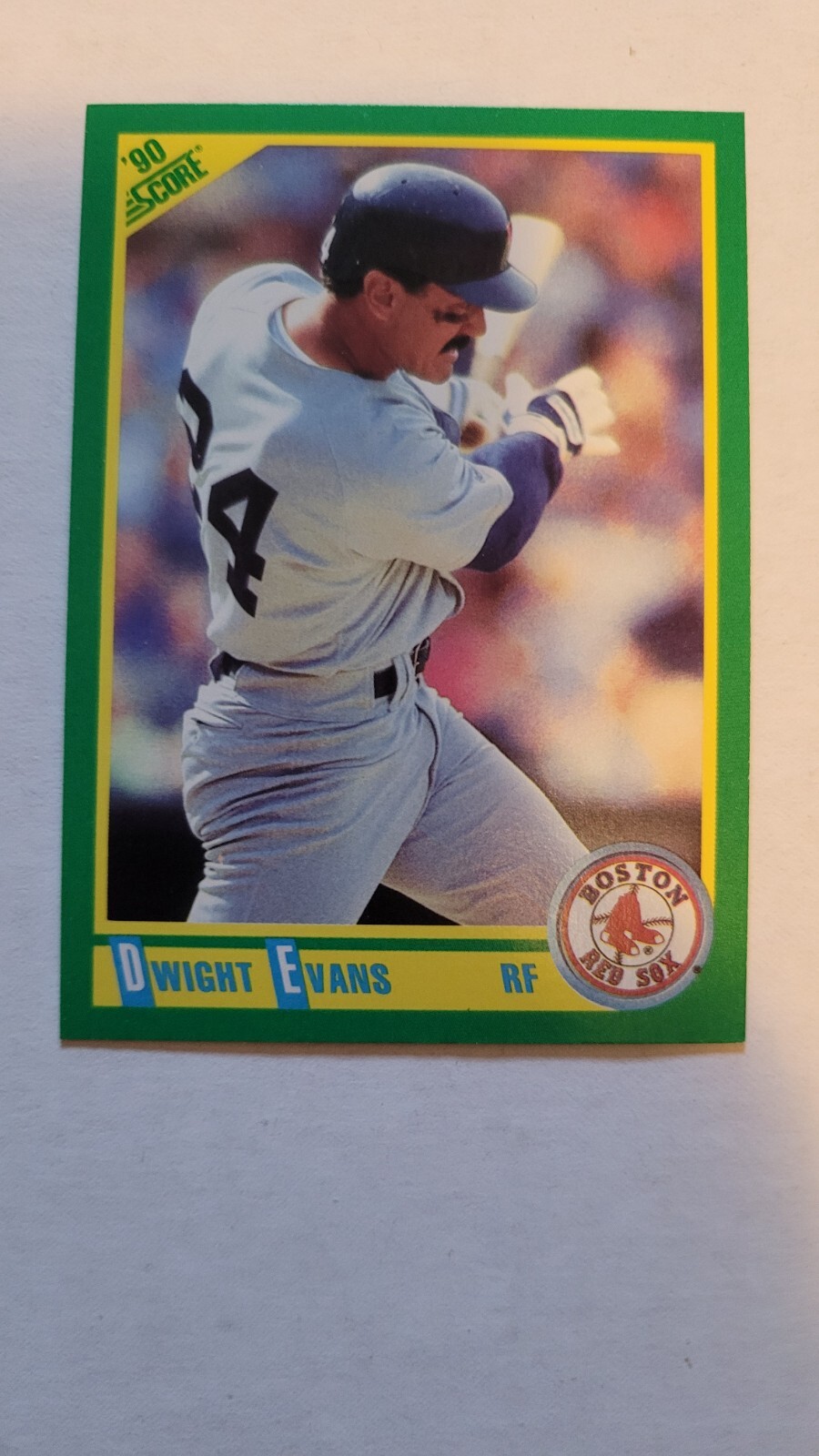 1990 SCORE DWIGHT EVANS #3 NM
