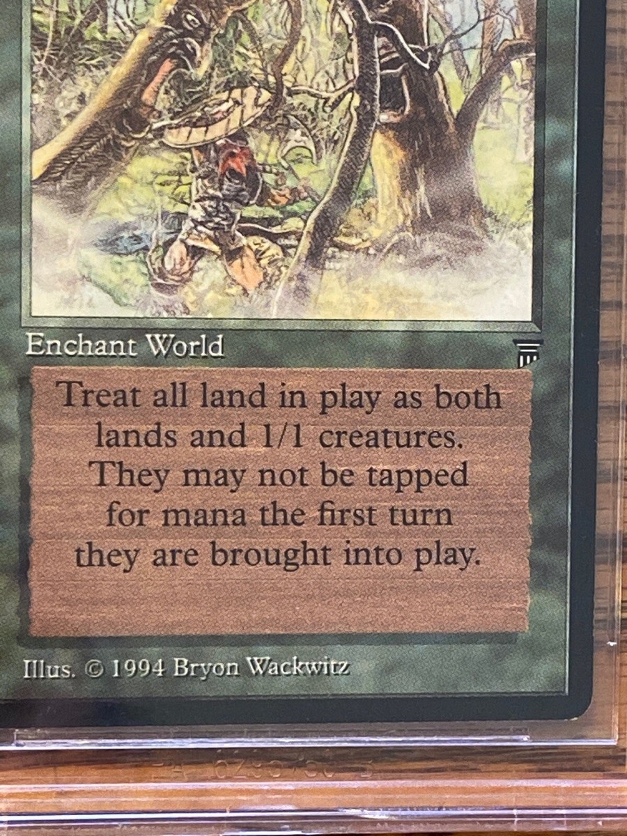 Living Plane MTG Legends BGS Grade 8/7.5/8/9 “8” NM-MT Beauty (RG