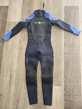 Aqua Lung Sport Quantum Stretch 3mm Full Wetsuit  Black/Blue Youth Size L/XXL