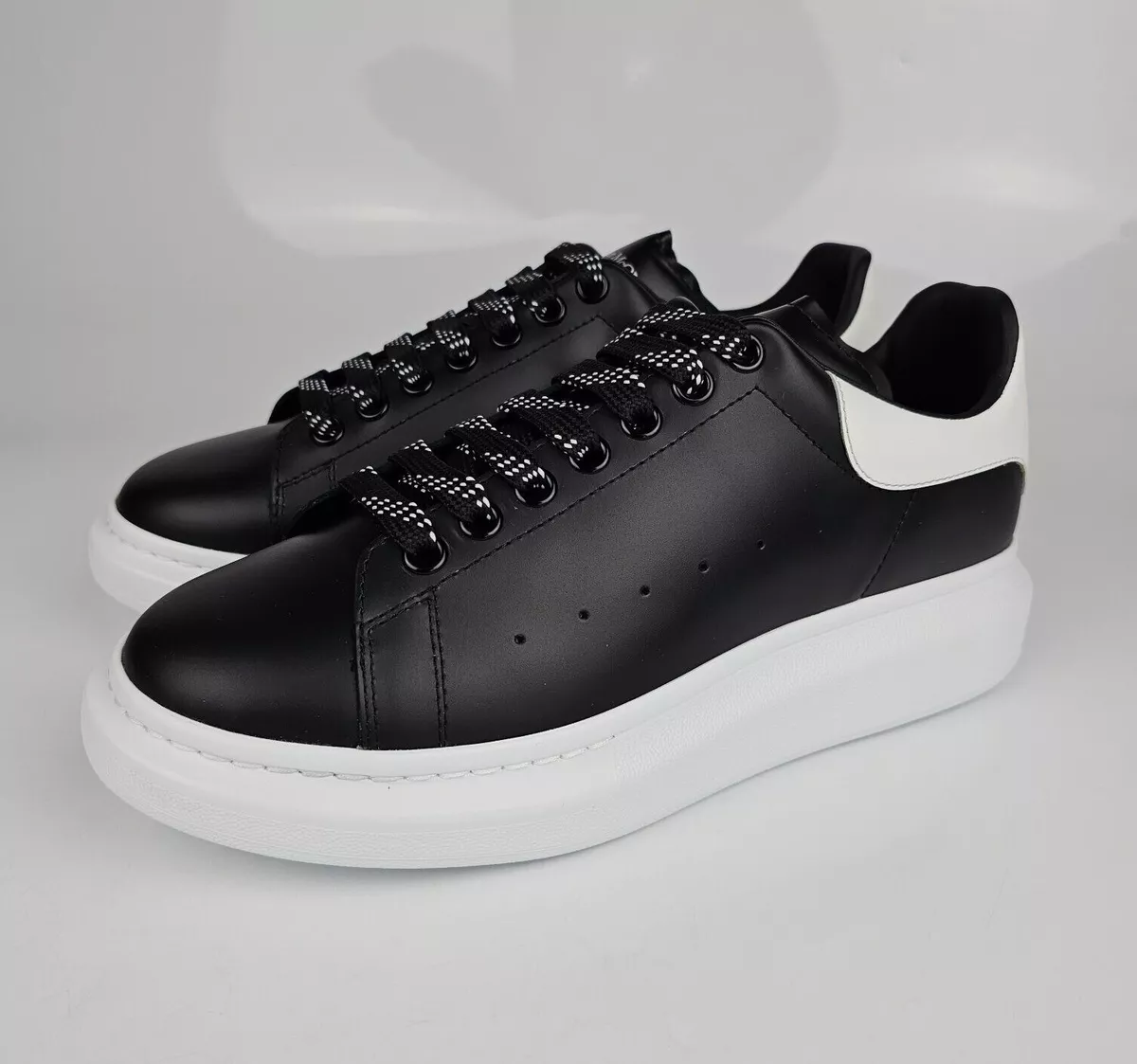 Shop alexander mcqueen Oversized Sneaker Unisex Street Style Plain Leather  Dad Sneakers Logo by AceGlobal | BUYMA