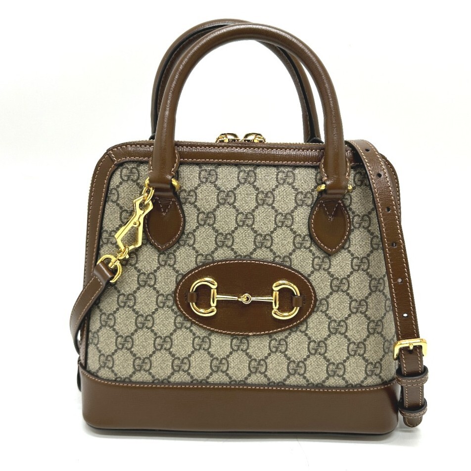 GUCCI 621220 Horsebit 2WAY Shoulder Bag Hand Bag