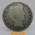 1896-S Barber Silver Quarter - #C59769NQ