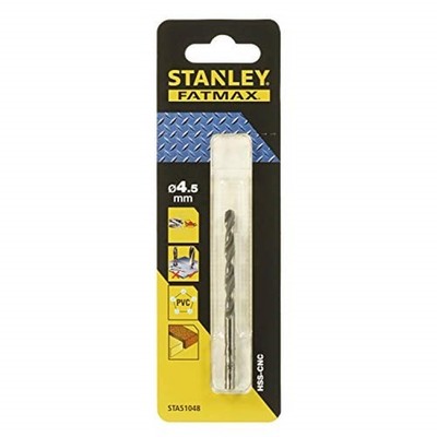 Stanley FatMax HSSCNC HighTech Bullet Metallbohrer auch für Holz/PVC, 4.5 mm ...