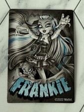 New Monster High Reel Drama Doll Frankie Stein Cardboard Poster 2025 Accessories