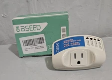 BSEED BS-V009 Single Outlet Surge Protector Plug 125V New
