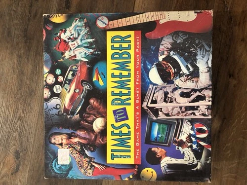 VTG Times To Remember Board Party Game Fun Awesome Complete VTG! Milton Bradley