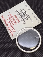ACCUTRON White Calendial Watch Crystal 578WCD ***New-Old-Stock*** USA Seller!