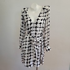 ALC Charly Shirt Dress 4 Silk Chiffon Long Sleeve V Neck Designer Minimalist