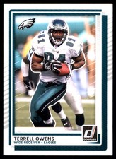 Terrell Owens 2025 Donruss #26 Eagles NFL READ FREE SHIPPING AutographDen