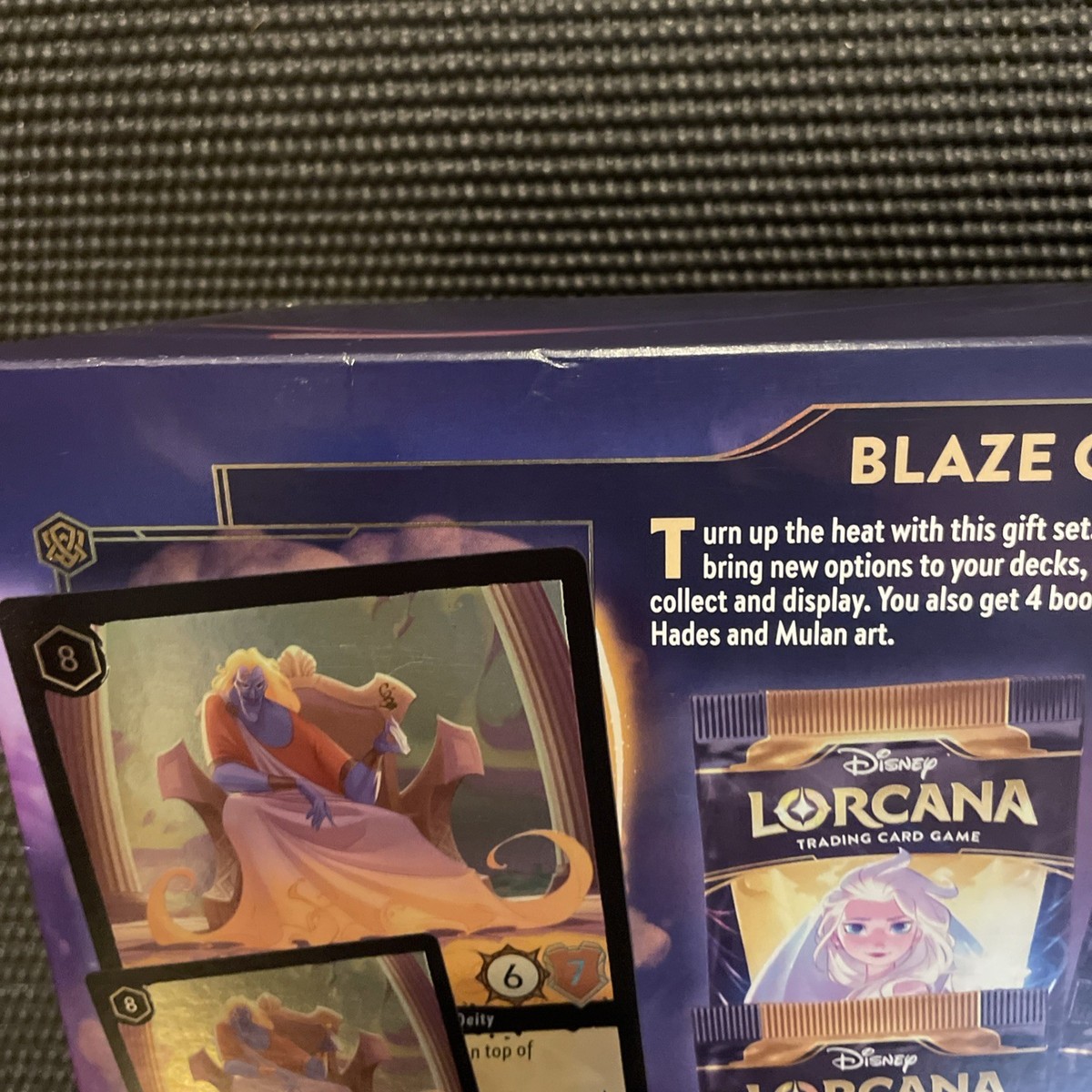 Disney Lorcana: The First Chapter Gift Set (4 Packs 12 Cards