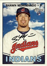 2016 Topps Heritage #516 Shawn Morimando Cleveland Indians Rookie