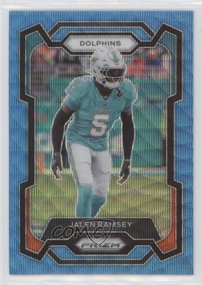 2023 Panini Prizm Blue Wave Prizm 21/199 Jalen Ramsey #184 15ej