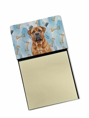 Caroline's Treasures Red Bullmastiff Watercolor Sticky Note Holder