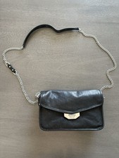 Brand New Rag And Bone New York Black Bag Crossbody