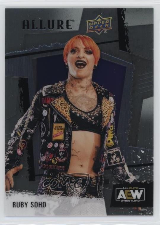 2022 Upper Deck Allure AEW Steel Chair Ruby Soho #74 Rookie RC d9r