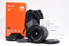 SONY FE PZ 16-35mm f/4 G SELP1635G Wide-Angle Power Zoom Lens, Full-Frame E-Mo