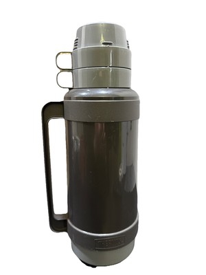 Vintage 1992 Thermos Add A Cup Vacuum Insulated Beverage Water