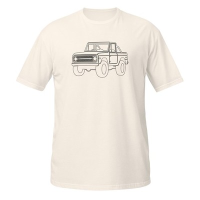 Comfy T-Shirt For Ford Bronco 1976 Car Lovers Birthday Gift Stylish Tee Shirt