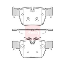MINI MINI CLUBMAN F54 2014 Bremsbeläge Hinten (R90) APEC PAD2339