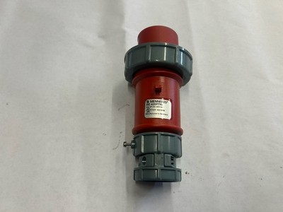 Mennekes ME 420P7W Pin Plug And Sleeve, 20A, 3P, 4W, 480VAC New No Box