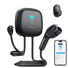 Level 2 EV Charger 48A/11.5KW Wall EV Charger, Indoor/Outdoor Car Charging St...