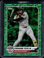 2025 Topps All-Star Game Mega Box Fernando Tatis Jr. Green Foil #/99 Padres