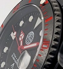 NUOVO STAR WARS 'DARTH VADER' Orologio Nero CITIZEN MIYOTA Movimento Automatico