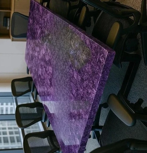 Natural Amethyst Stone Table Top - Purple Crystal Slab Dining Table - Home Decor - Image 2 of 4