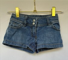 Mini Boden Girls  Size 3Y Denim Shorts With Heart Pockets