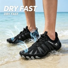 Quick Dry Protective Reef Aqua Socks, Men Beach Surf Diving Water Shoes
