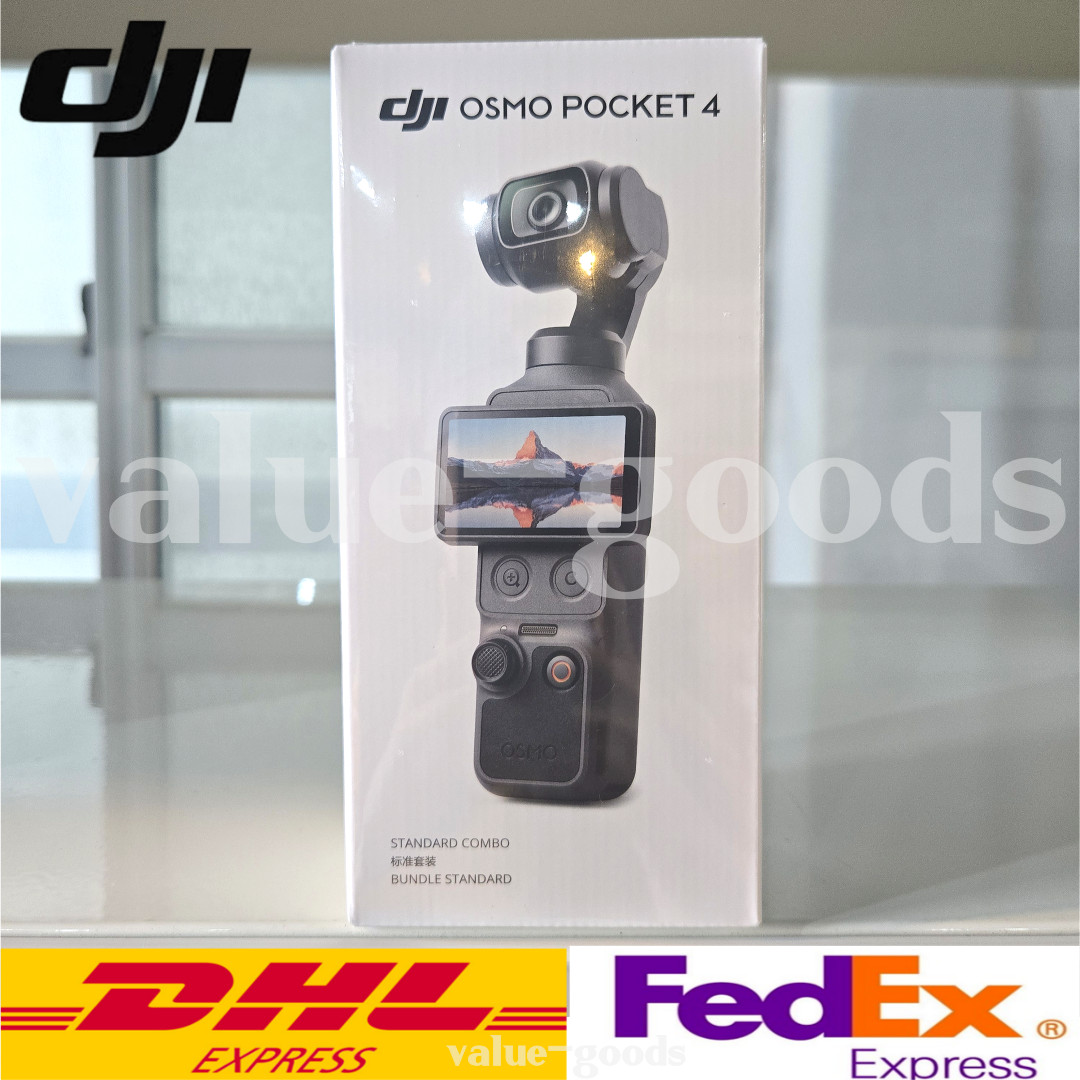 [NEW] DJI Osmo Pocket 4 Standard Combo 4K 240fps Gimbal Action Camera Genuine