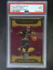 2021-22 Donruss Elite Lebron James #11 Title Waves Gold 1/10 ≈1/1 PSA 9