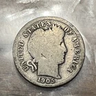1905-O Barber Dime, Micro-o, Better Date Variety