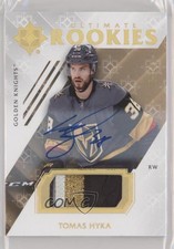 2018 Ultimate Collection Rookies /99 Tier 1 Autographs Tomas Hyka Patch Auto 1qc
