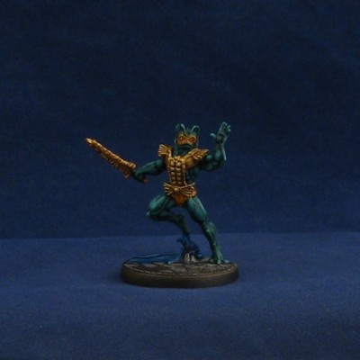 Painted Merman, CMON Heman Masters of the Universe Clash for Eternia 30mm