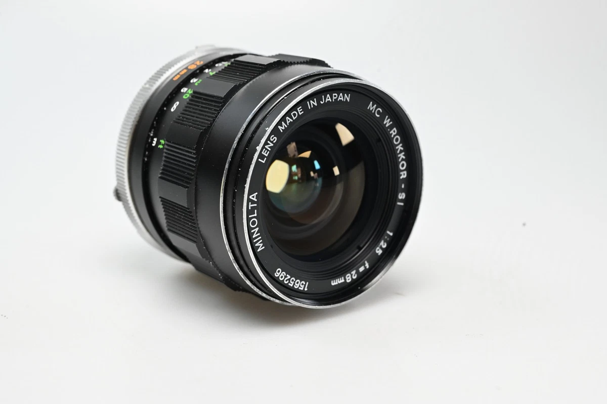 Minolta 28mm f/2.5 Camera Lenses for sale | eBay