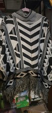 Colleen Lopez Womans Poncho Size XS/S
