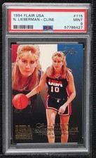 1994 Flair USA Basketball Women's Legend Nancy Lieberman-Cline PSA 9 MINT 1c7